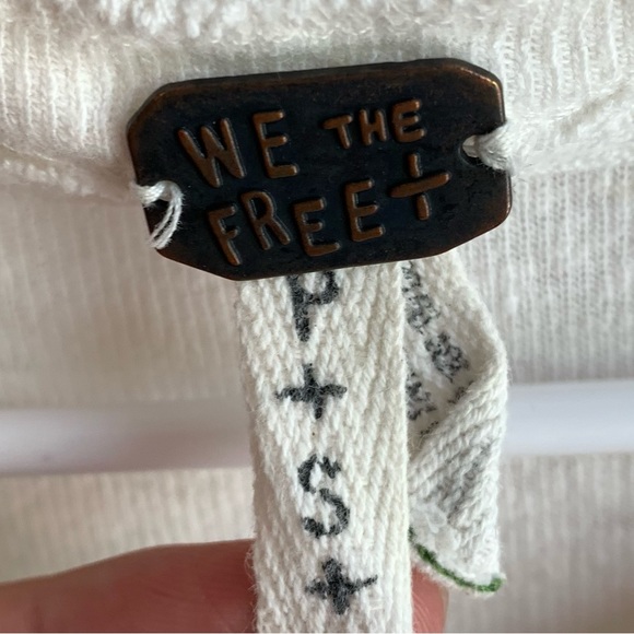 Free People Ivory Ombré Cozy Up Henley Long Sleeve Shirt - Picture 6 of 10